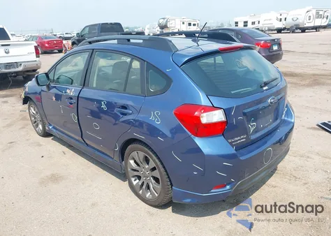 2013 Subaru Impreza 2.0I Sport Premium z USA, uszkodzony, nr VIN JF1GPAL60D2880682